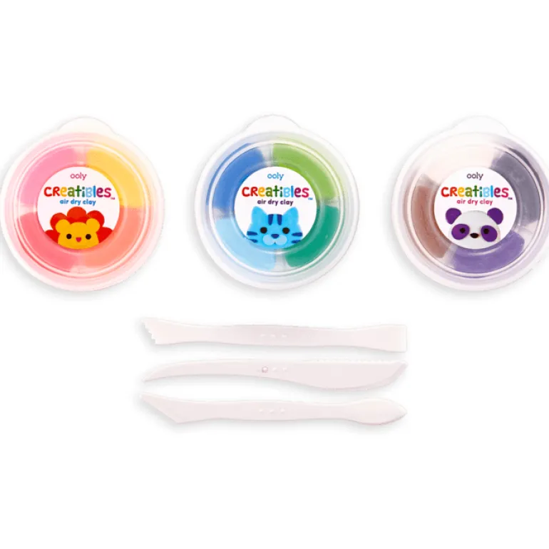 Ooly Creatibles DIY Air-Dry Clay Kit