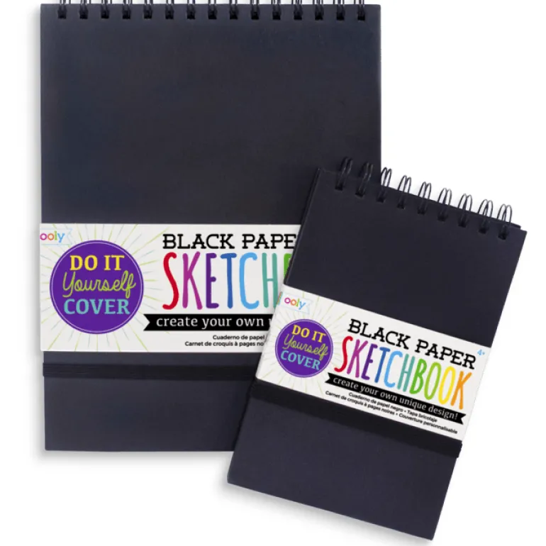 Ooly DIY Cover Sketchbook Black Paper