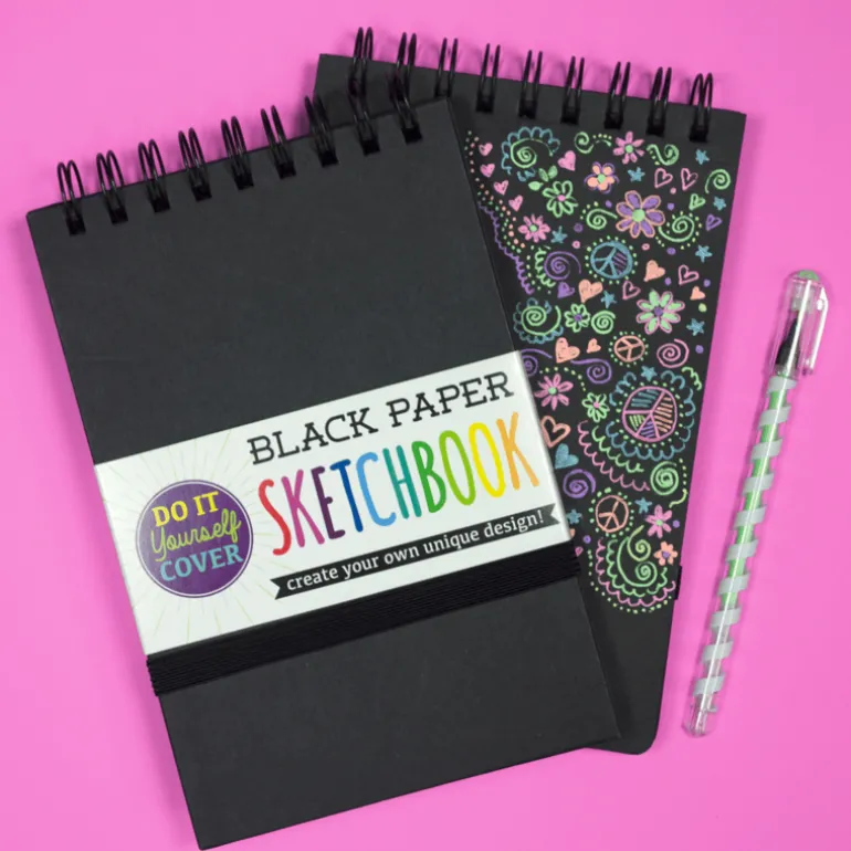 Ooly DIY Cover Sketchbook Black Paper