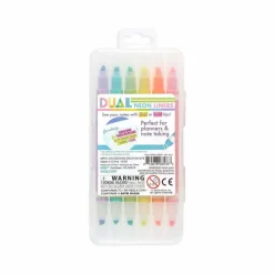 Ooly Dual Liner Double-Ended Highlighters - Set of 6