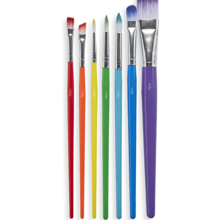 Ooly Lil' Paint Brush Set: Set of 7
