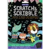 Ooly Mini Scratch & Scribble Art Kit- Safari Party