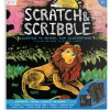 Ooly Scratch & Scribble Art Kit- Colorful Safari