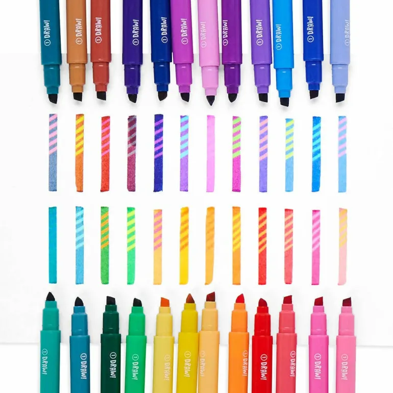 Ooly Switch-Eroo Color Changing Markers: Set of 24