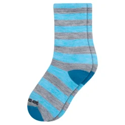 Pacas Kids' Crew Socks - Blue Stripe