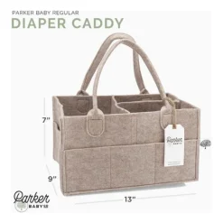 Parker Baby Company Diaper Caddy- Regular Oatmeal