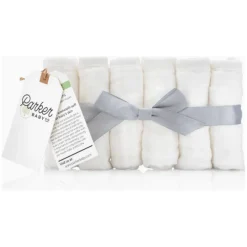 Parker Baby Company Muslin Cotton Baby Washcloths- 6 Pack