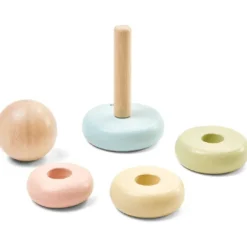 Plan Toys - First Stacking Ring Pastel