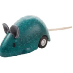 Plan Toys Moving Mouse - Blue