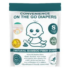 Products on the Go- Small Bamboo Fiber Diapers 3 Pack