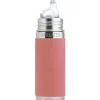Pura Insulated Sippy Cup w/ Sleeve - Rose
