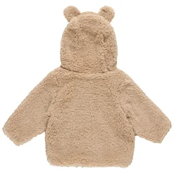 Quincy Mae Bear Jacket - Beige