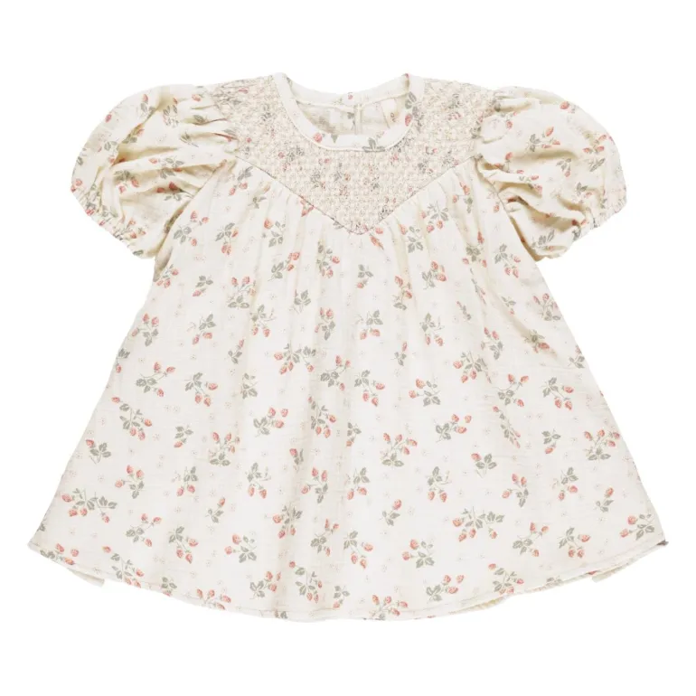 Quincy Mae Carina Dress - Strawberries