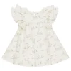 Quincy Mae Flutter Dress - Bunnies