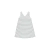 Rylee + Cru Crochet Tank Mini Dress- Blue Stripe