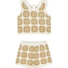 Rylee + Cru Crochet Tank Set - Marigold Daisy