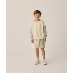 Rylee + Cru Play X Play Relaxed Sweatshirt- Natural