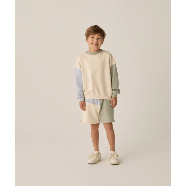 Rylee + Cru Play X Play Relaxed Sweatshirt- Natural