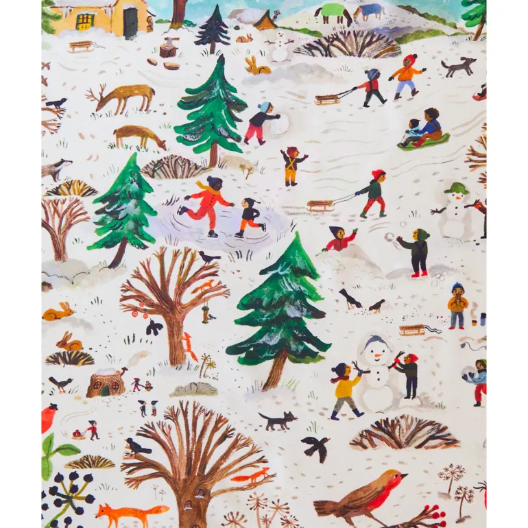 Sarah's Silks Seek & Find Snowy Day
