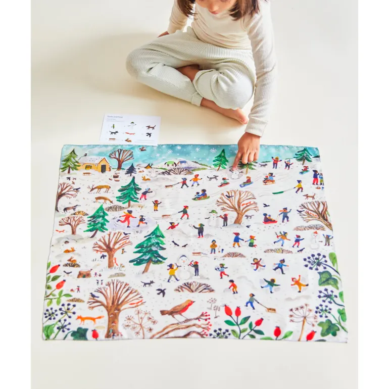 Sarah's Silks Seek & Find Snowy Day