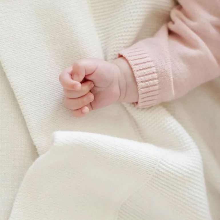 Saranoni Heirloom Cotton Knit Receiving Blankets