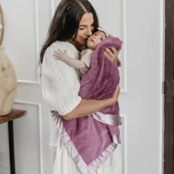 Saranoni Satin Border Receiving Blankets