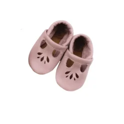 Starry Knight Lotus T-Strap Shoe- Dusty Rose