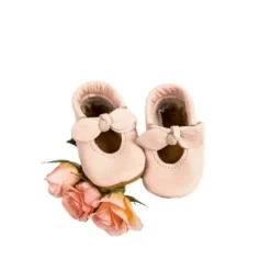 Starry Knight Rose Blush Bella Janes Baby Moccasins