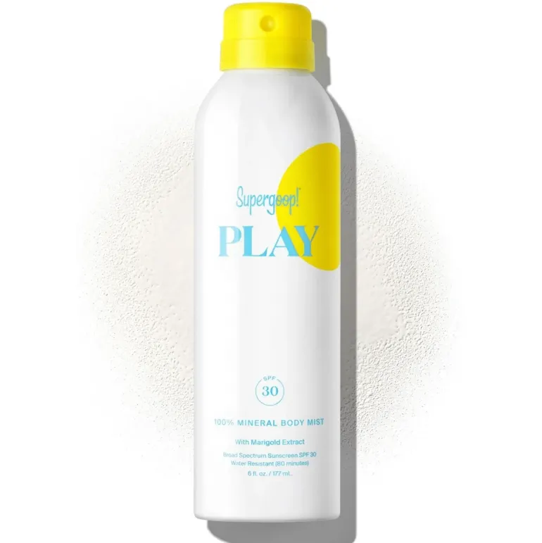 Supergoop! PLAY 100% Mineral Body Mist SPF 30 with Marigold Extract