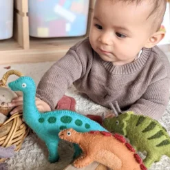 Tara Treasures Felt Brachiosaurus Dinosaur Toy
