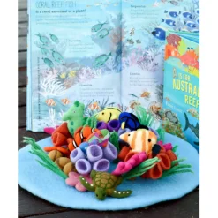 Tara Treasures Felt Coral Reef Play Mat Playscape