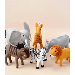 Tara Treasures Felt Safari Lion Toy