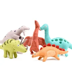 Tara Treasures Felt Stegosaurus Dinosaur Toy
