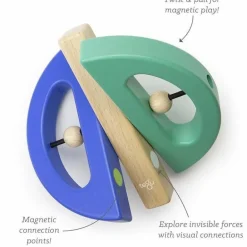 Tegu Swivel Bug Teal/Blue
