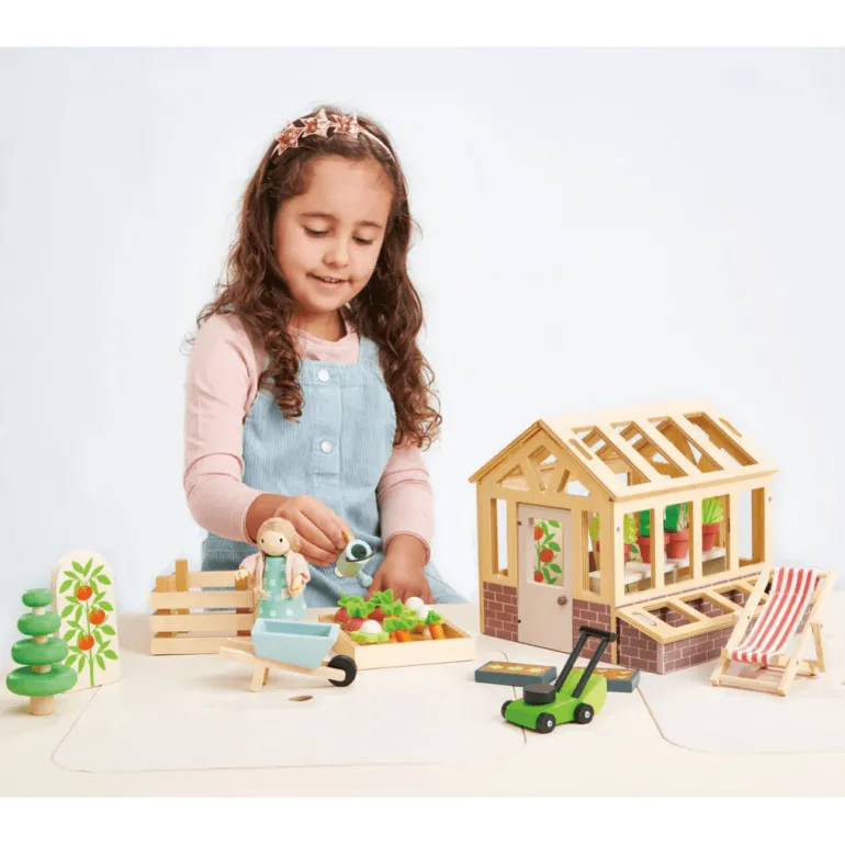 Tender Leaf Greenhouse and Garden Set
