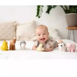Tikiri Cow Teether, Rattle & Bath Toy
