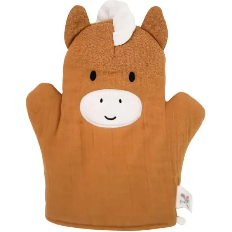 Tikiri Farm Baby Mitt - Horse