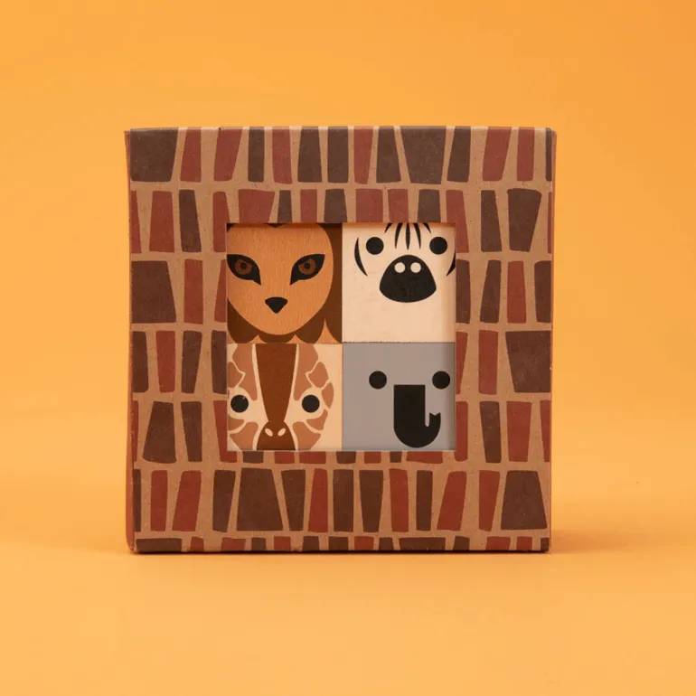 Uncle Goose Cubelings Safari Blocks