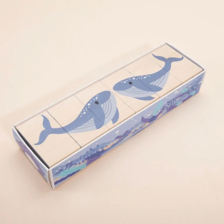 Uncle Goose Environments Blocks- Ocean