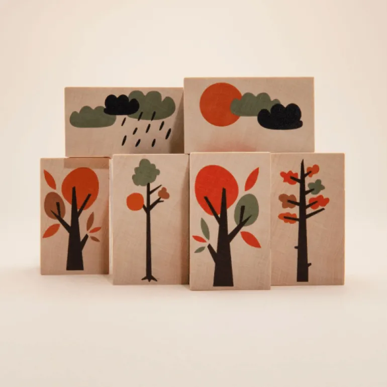 Uncle Goose Environments Blocks- Neighborhood