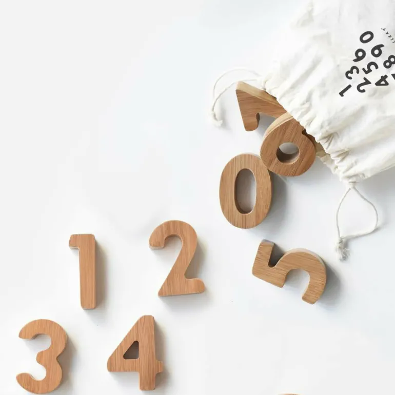 Wee Gallery Bamboo Numbers