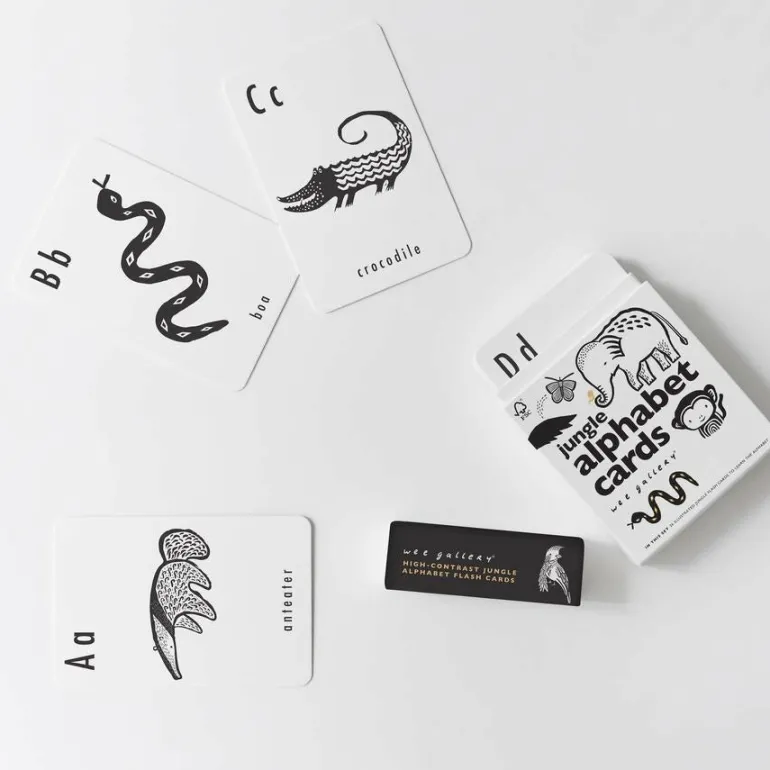 Wee Gallery Jungle Alphabet Cards