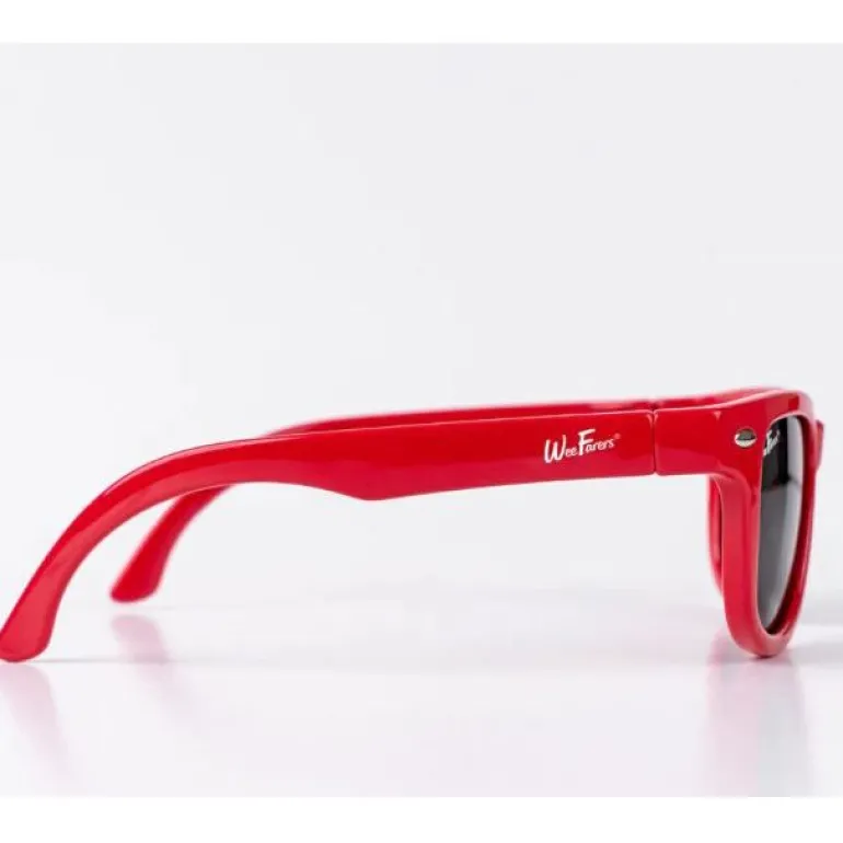 WeeFarers Polarized Sunglasses - Popsicle Red