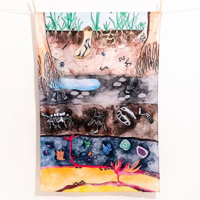 Wonderie Beneath My Feet Playcloth
