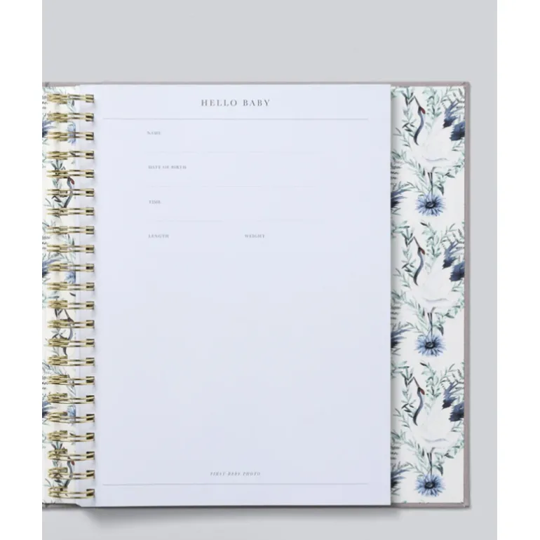 Write To Me - Baby. Your First Five Years- Light Grey