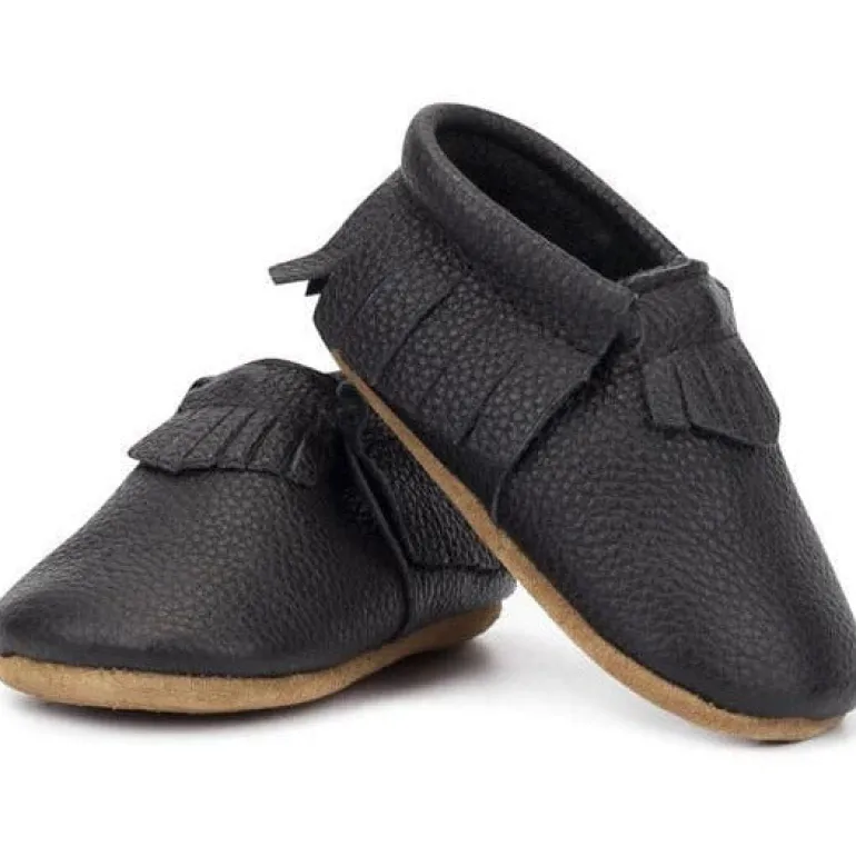 Zutano Leather Fringe Moccasins