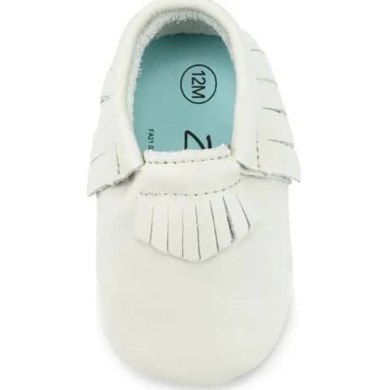 Zutano Leather Fringe Moccasins