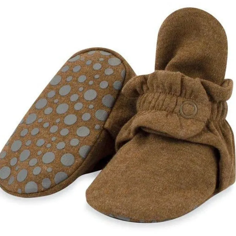 Zutano Organic Cotton Gripper Baby Bootie