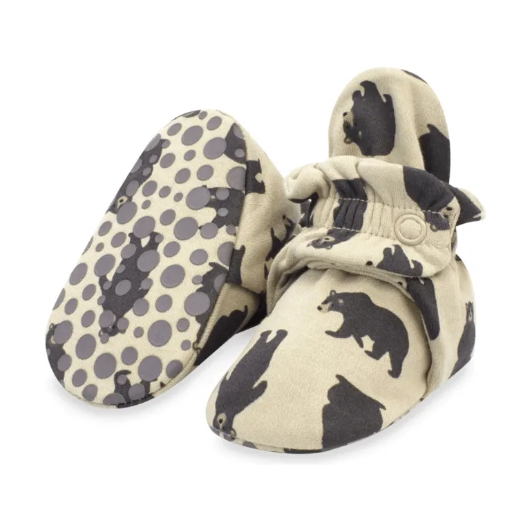 Zutano Organic Cotton Gripper Baby Bootie